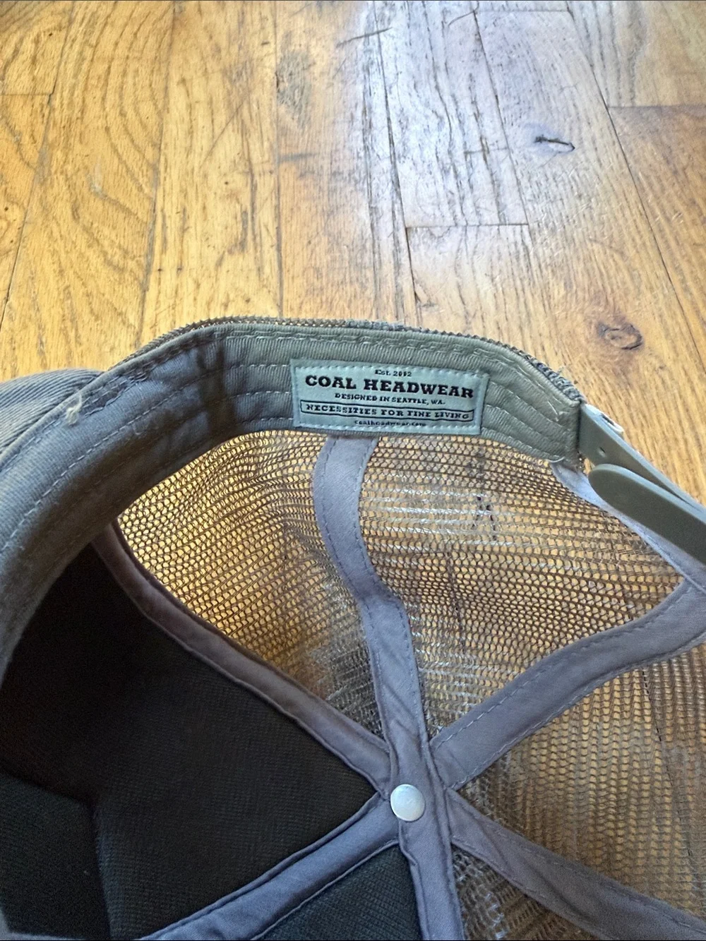 Olive Green Mesh Trucker Hat - Men